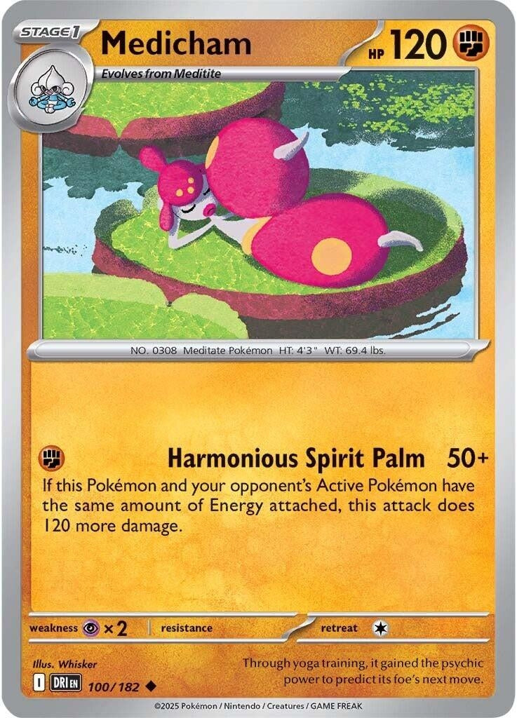 Image for Medicham (100/182) - Pokemon