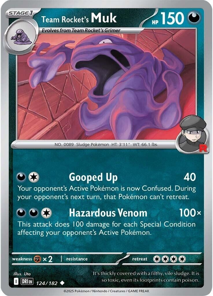 Image for Team Rocket's Muk (124/182) - Pokemon