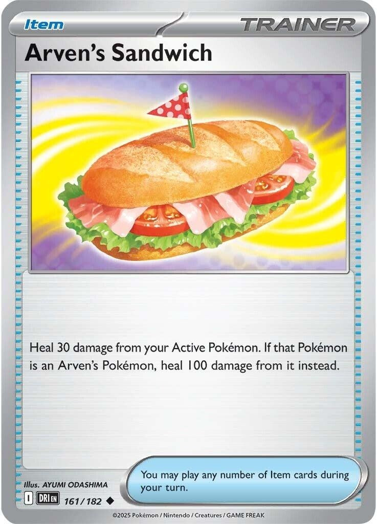 Image for Arven's Sandwich (161/182) - Pokemon