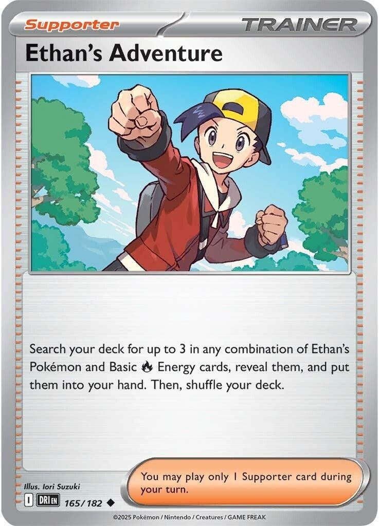 Image for Ethan's Adventure (165/182) - Pokemon
