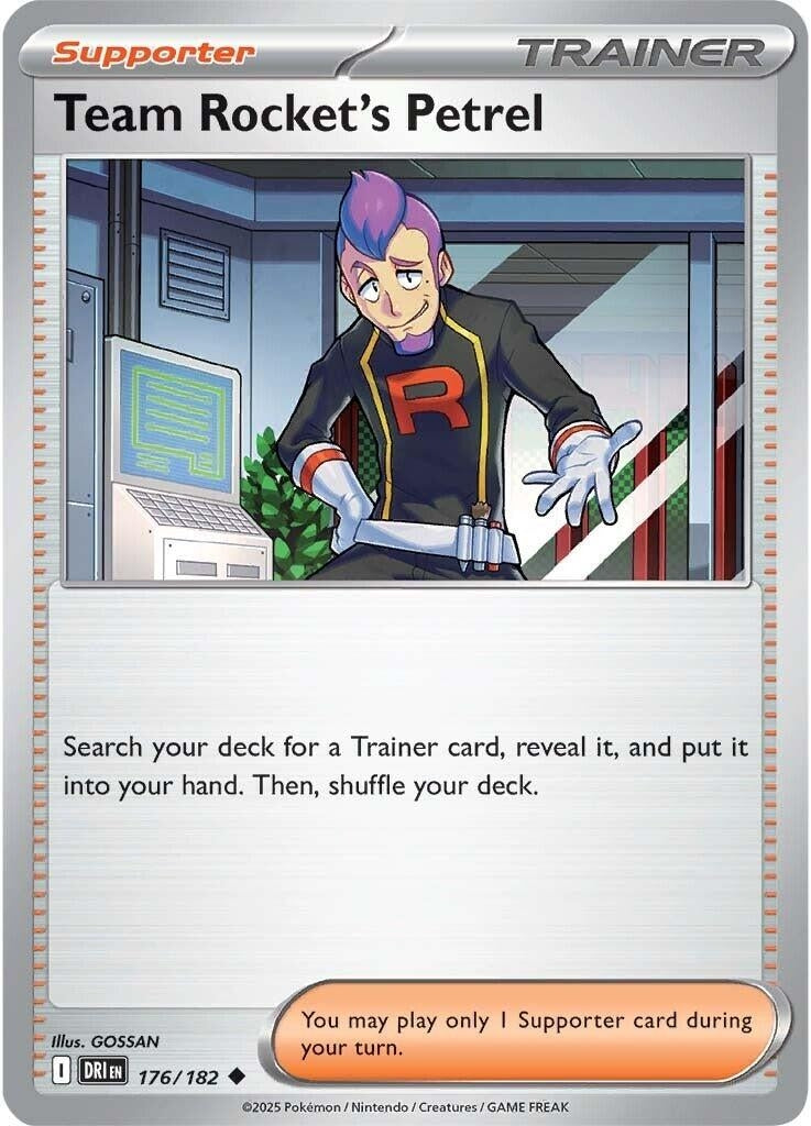 Image for Team Rocket's Petrel (176/182) - Pokemon