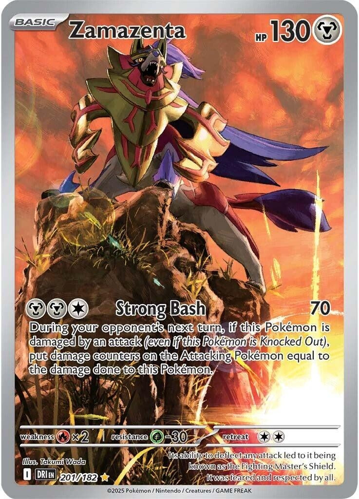 Image for Zamazenta (201/182) - Pokemon