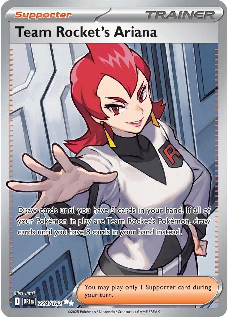 Image for Team Rocket's Ariana (224/182) - Pokemon
