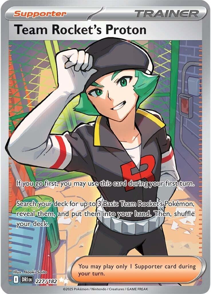 Image for Team Rocket's Proton (227/182) - Pokemon