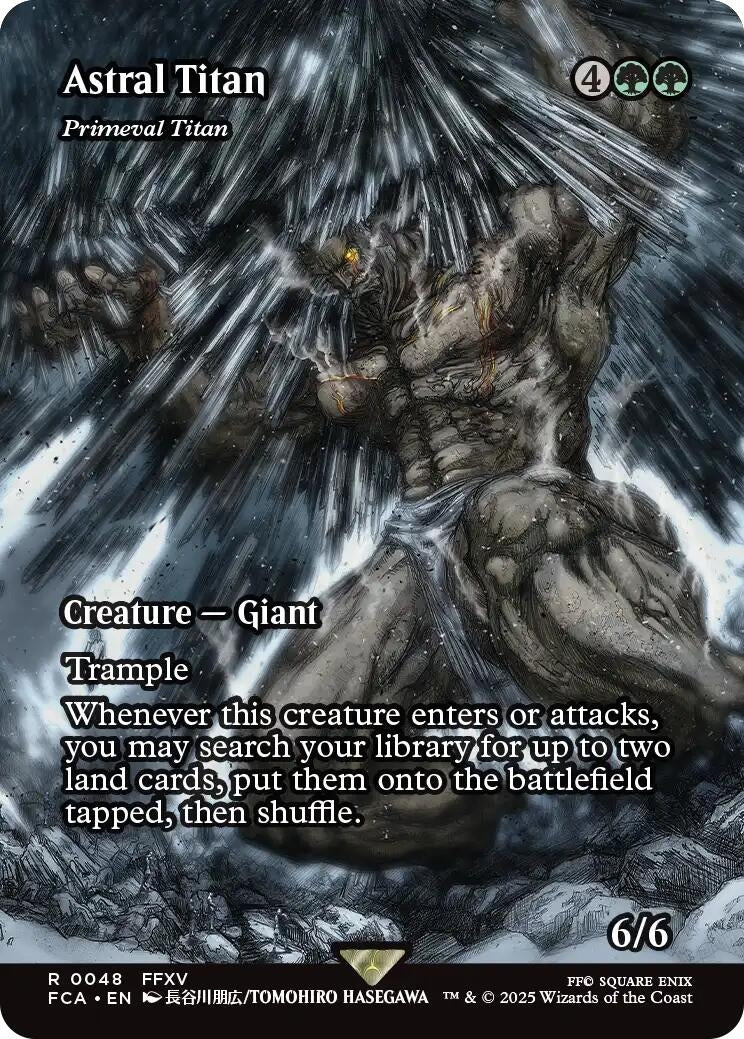 Image for Astral Titan - Primeval Titan (Showcase) (48) - Magic: The Gathering