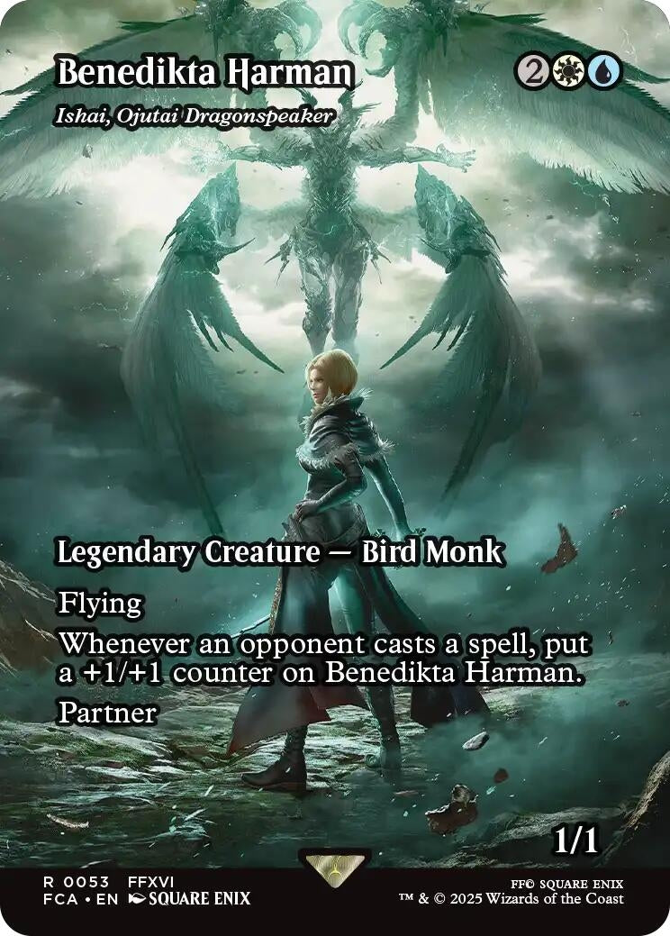 Image for Benedikta Harman - Ishai, Ojutai Dragonspeaker (Showcase) (53) - Magic: The Gathering
