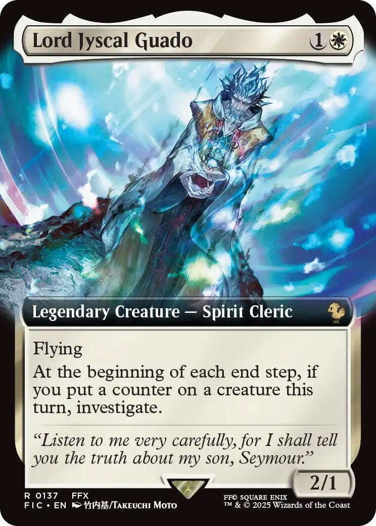Image for Lord Jyscal Guado (Extended Art) (137) - Magic: The Gathering
