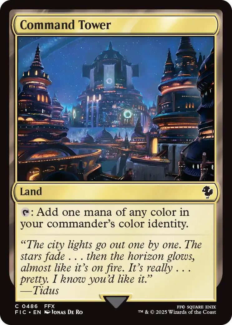 Image for Command Tower (0486) (Surge Foil) (486) - Magic: The Gathering