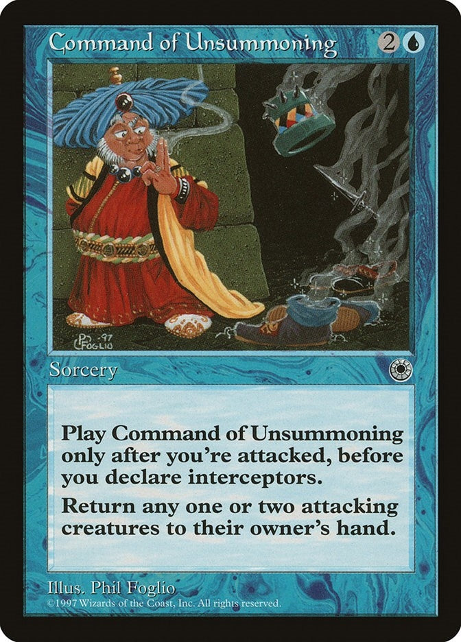 Image for Command of Unsummoning - Magic: The Gathering
