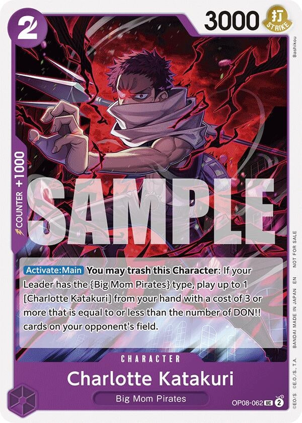 Image for Charlotte Katakuri (Tournament Pack 2025 Vol. 3) (OP08-062) - One Piece Card Game