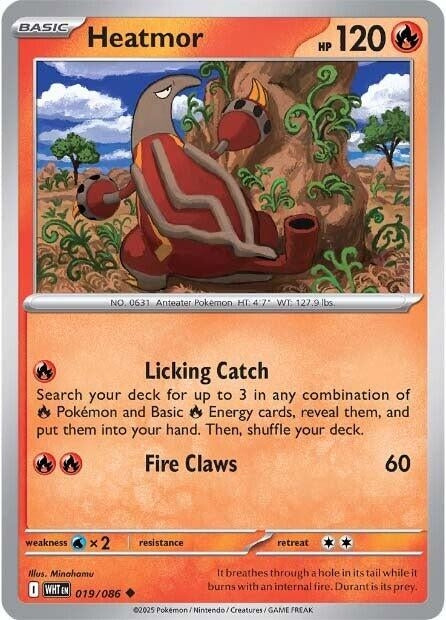 Image for Heatmor (019/086) - Pokemon