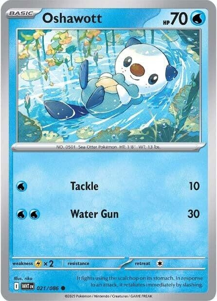 Image for Oshawott (021/086) - Pokemon