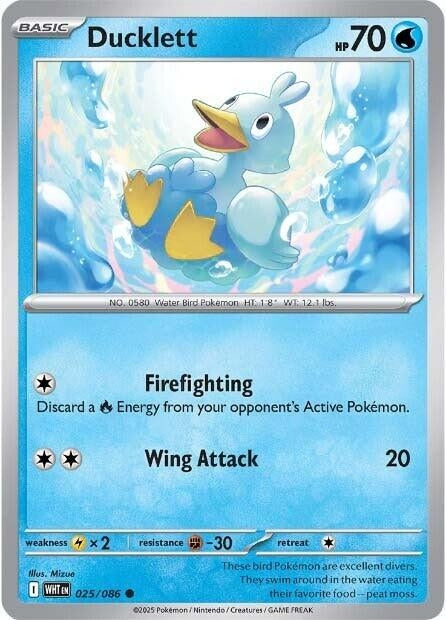 Image for Ducklett (025/086) - Pokemon