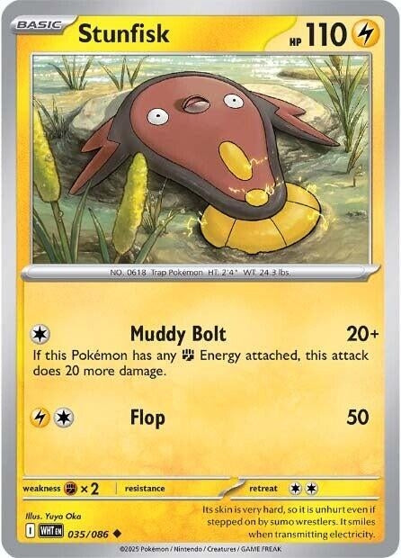 Image for Stunfisk (035/086) - Pokemon