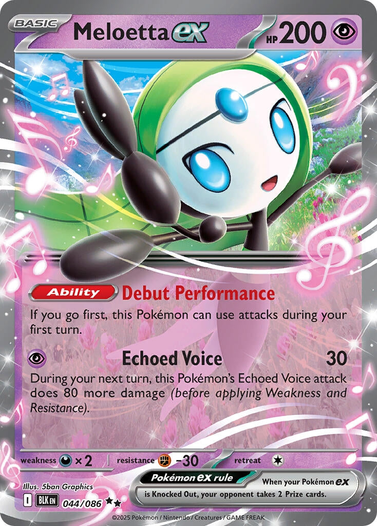 Image for Meloetta ex (044/086) - Pokemon