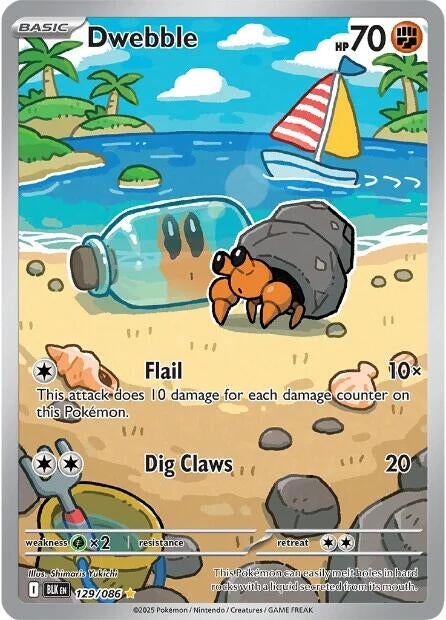 Image for Dwebble (129/086) - Pokemon