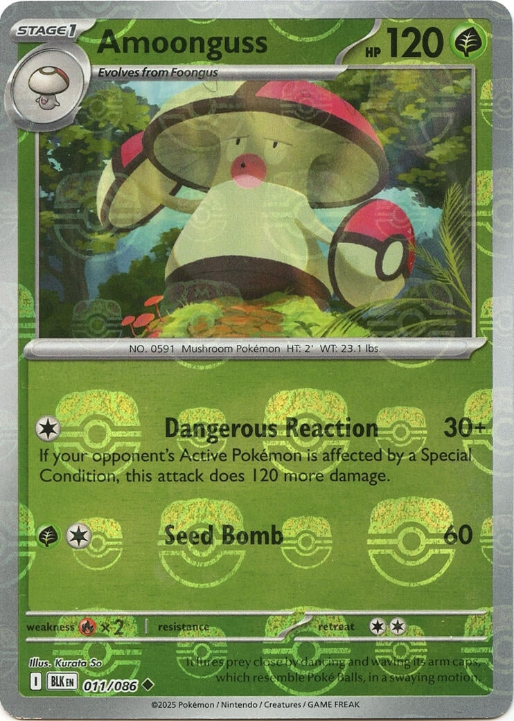 Amoonguss (Master Ball Pattern) (011/086)