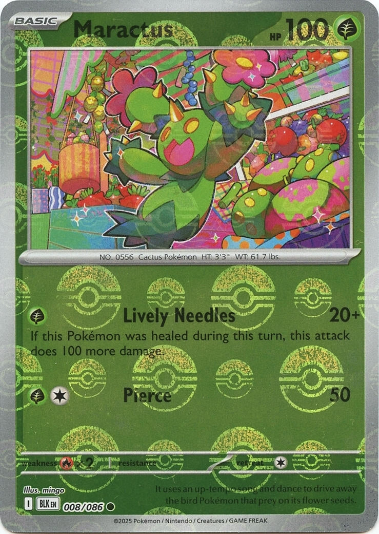 Image for Maractus (Poke Ball Pattern) (008/086) - Pokemon