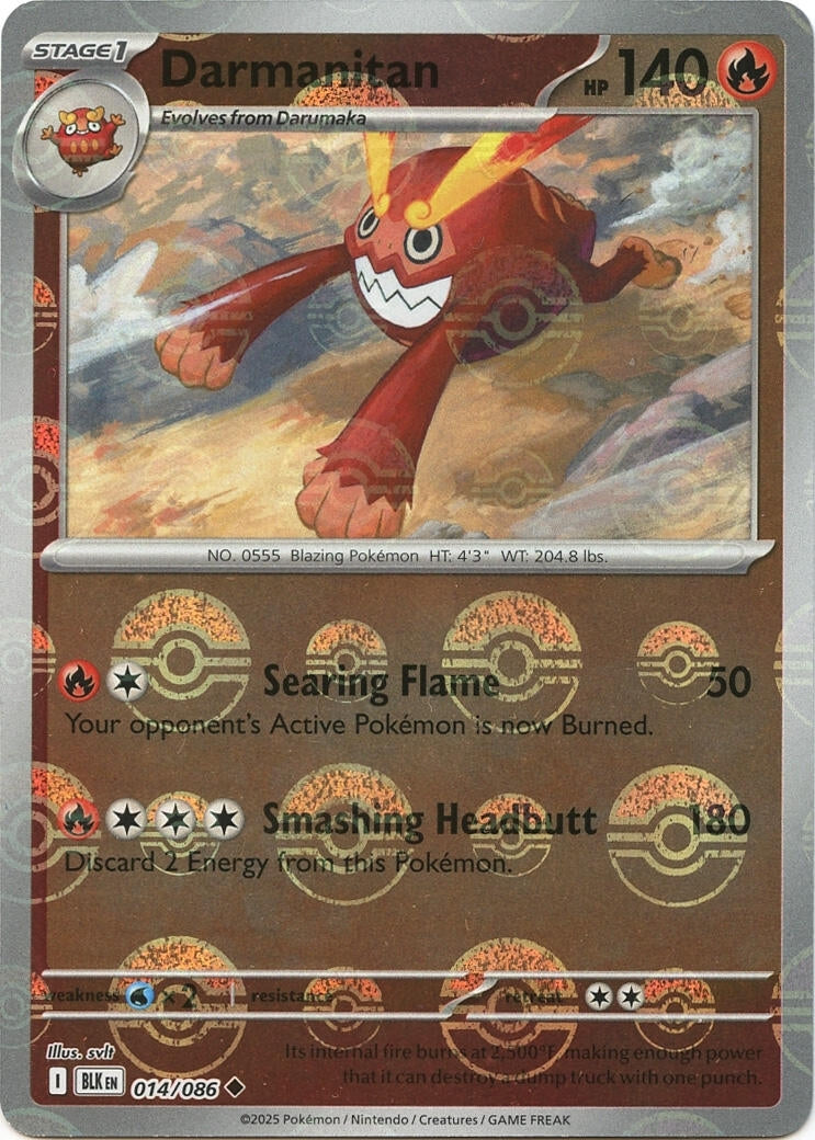 Darmanitan (Poke Ball Pattern) (014/086)