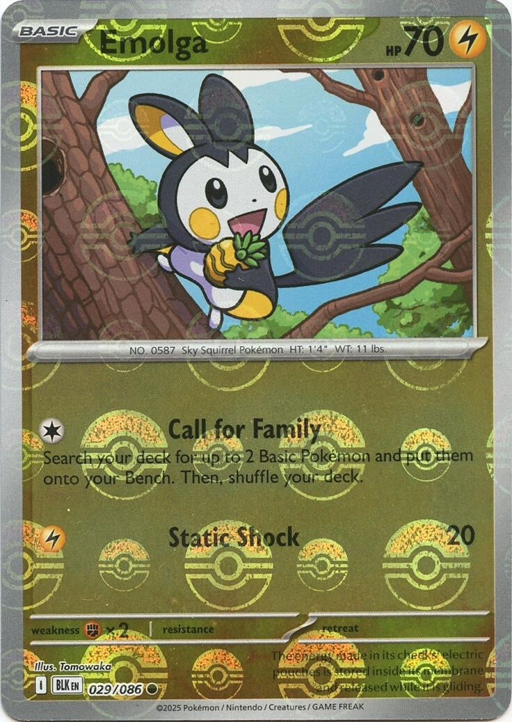 Emolga (Poke Ball Pattern) (029/086)