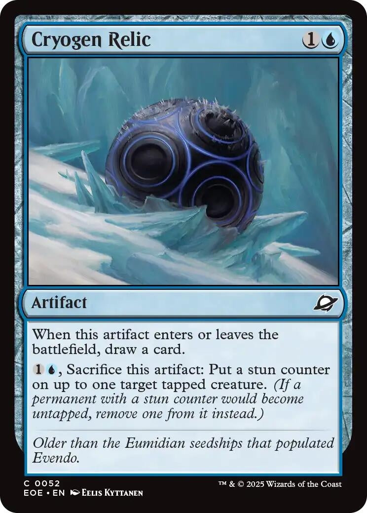 Image for Cryogen Relic (52) - Magic: The Gathering