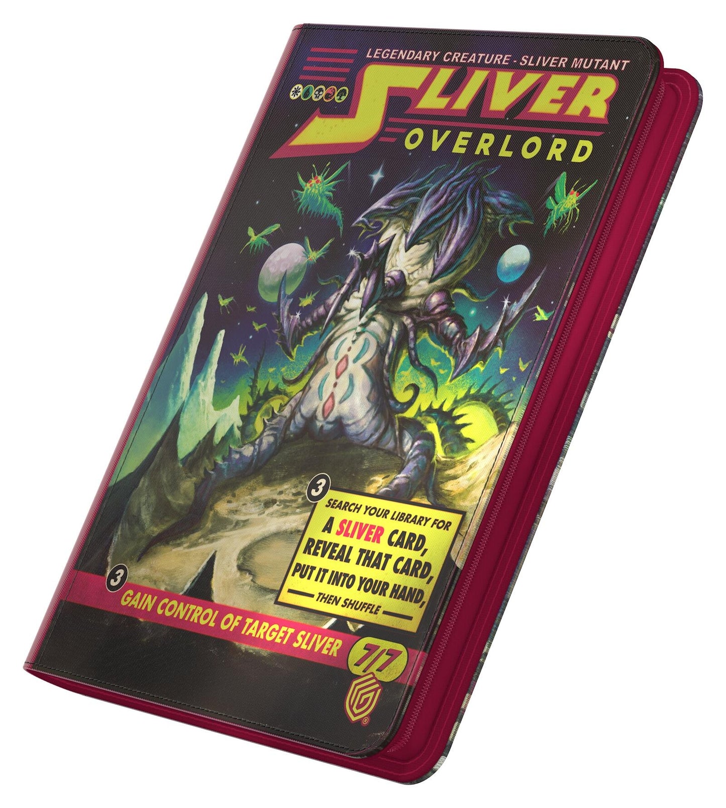 Image for Magic: The Gathering - Edge of Eternities Zipfolio 360 Xenoskin - Sliver Overlord - Storage Albums