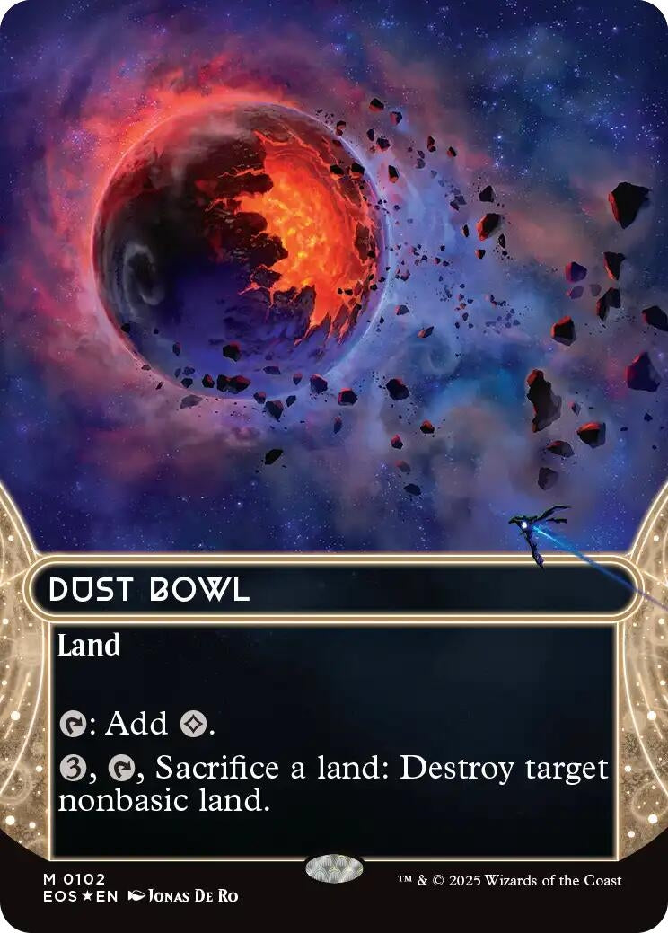 Image for Dust Bowl (0102) (Borderless) (Galaxy Foil) (102) - Magic: The Gathering