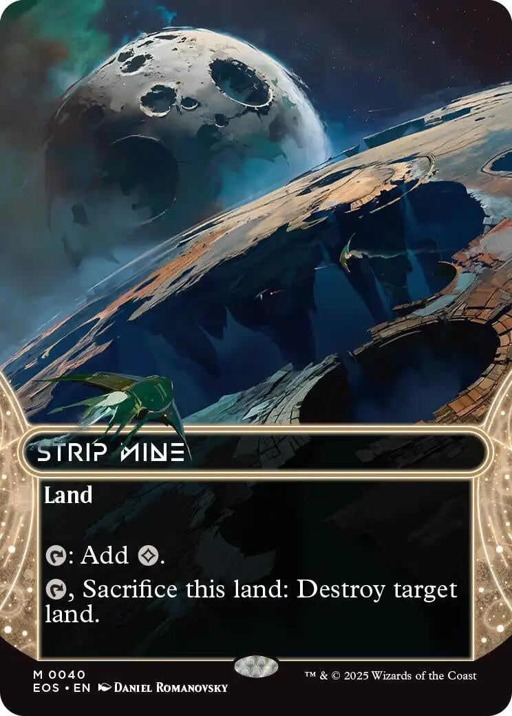 Image for Strip Mine (0040) (Borderless) (40) - Magic: The Gathering