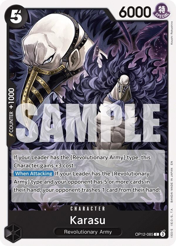 Image for Karasu (OP12-085) - One Piece Card Game