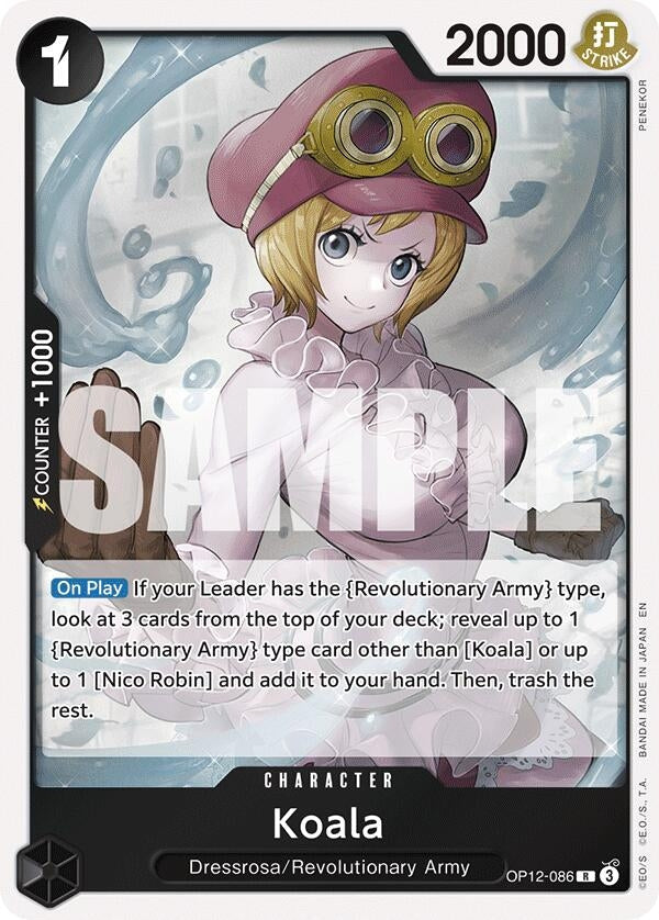 Image for Koala (086) (OP12-086) - One Piece Card Game