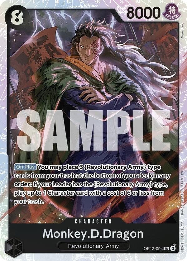 Image for Monkey.D.Dragon (OP12-094) - One Piece Card Game