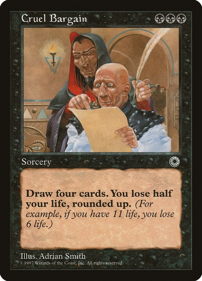 Image for Cruel Bargain - Magic: The Gathering