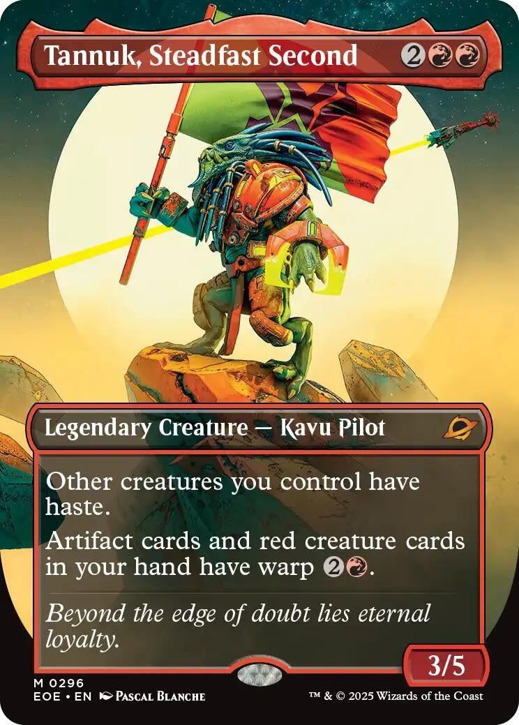 Image for Tannuk, Steadfast Second (Borderless) (296) - Magic: The Gathering