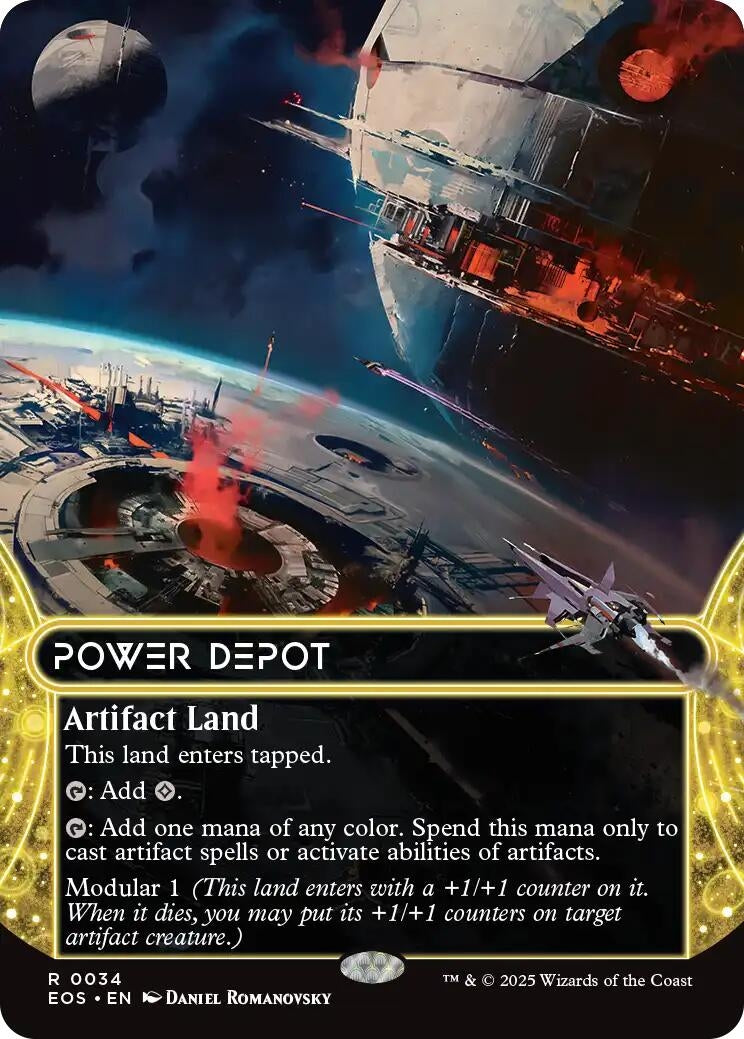 Image for Power Depot (0034) (Borderless) (34) - Magic: The Gathering