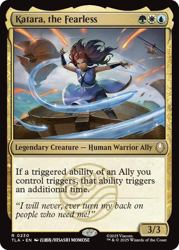 Image for Katara, the Fearless (230) - Magic: The Gathering