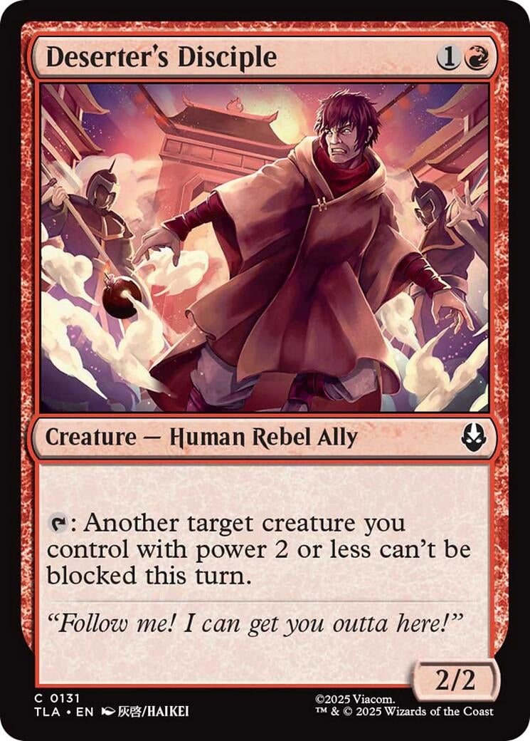 Image for Deserter's Disciple (131) - Magic: The Gathering