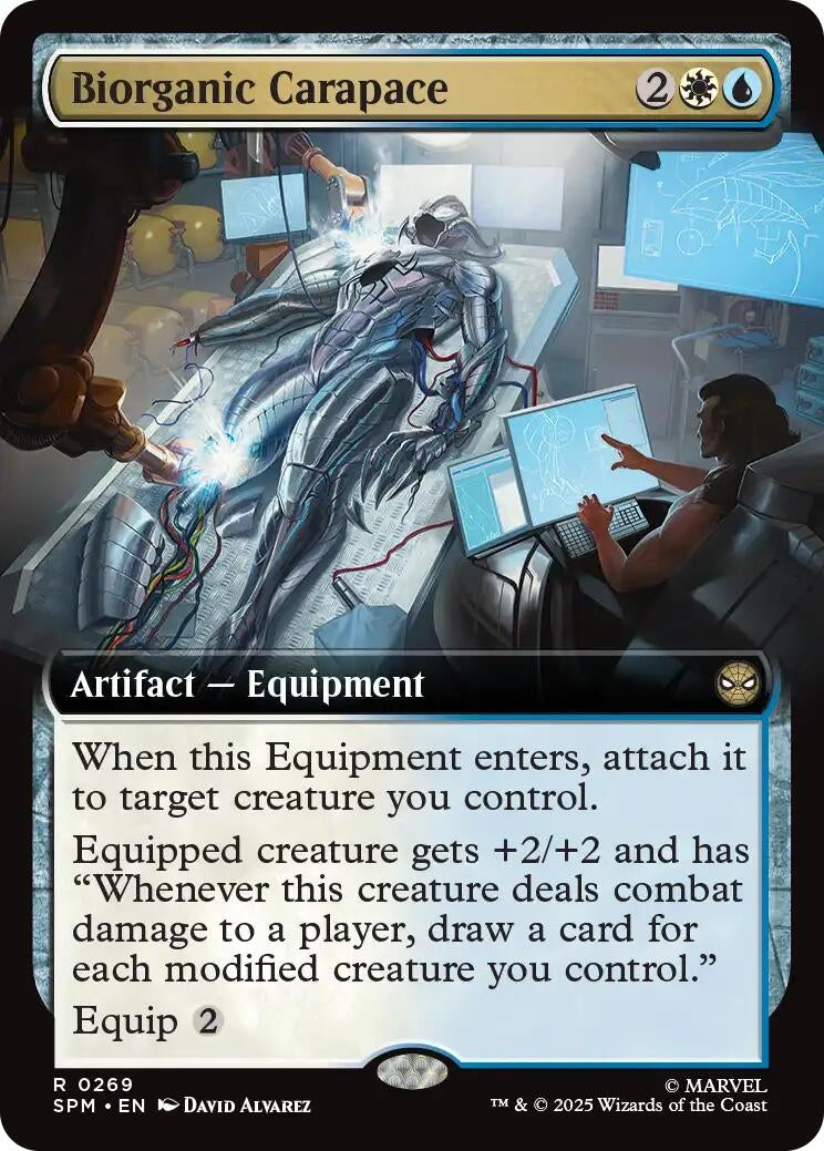 Image for Biorganic Carapace (Extended Art) (269) - Magic: The Gathering