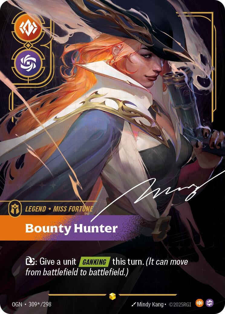 Image for Miss Fortune - Bounty Hunter (Alternate Art) (309*/298) - Riftbound: League of Legends Trading Card Game