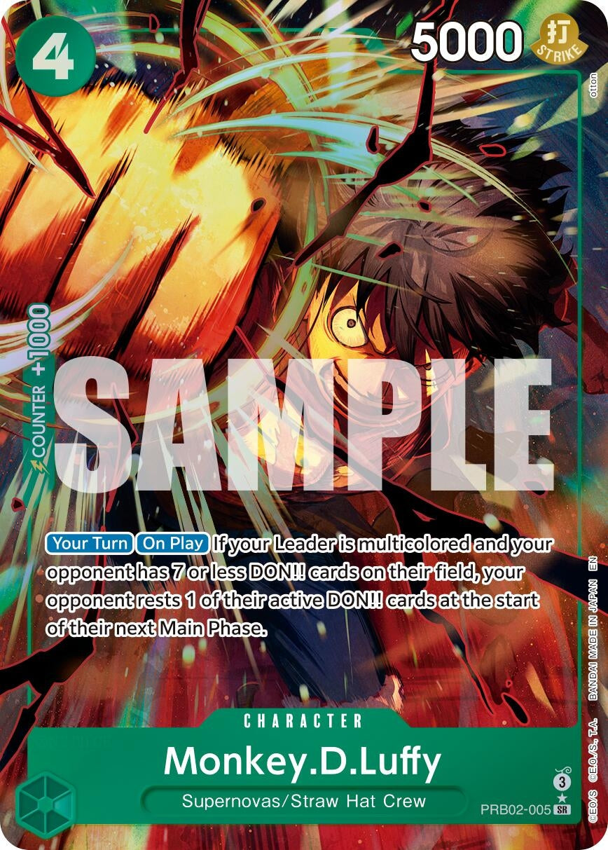 Monkey.D.Luffy (Alternate Art) (PRB02-005)