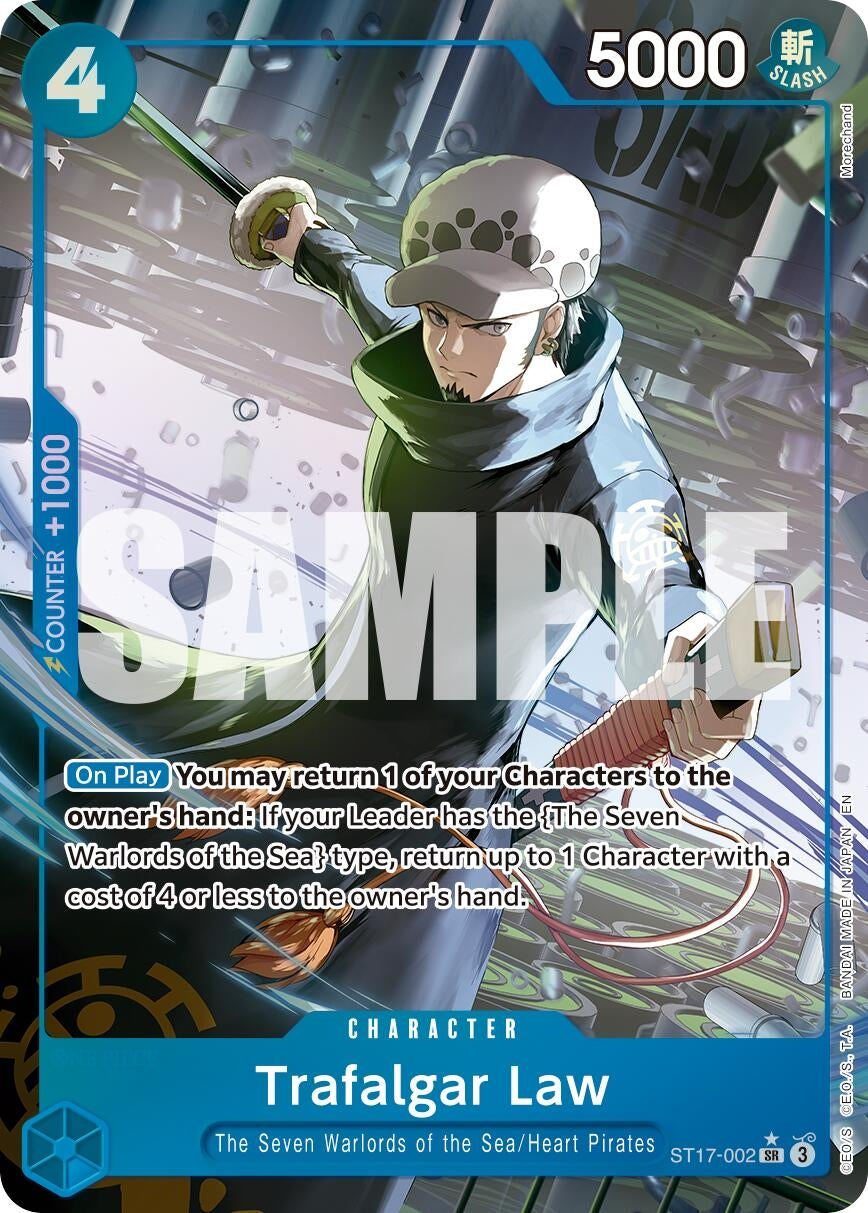 Trafalgar Law - ST17-002 (Alternate Art) (ST17-002)