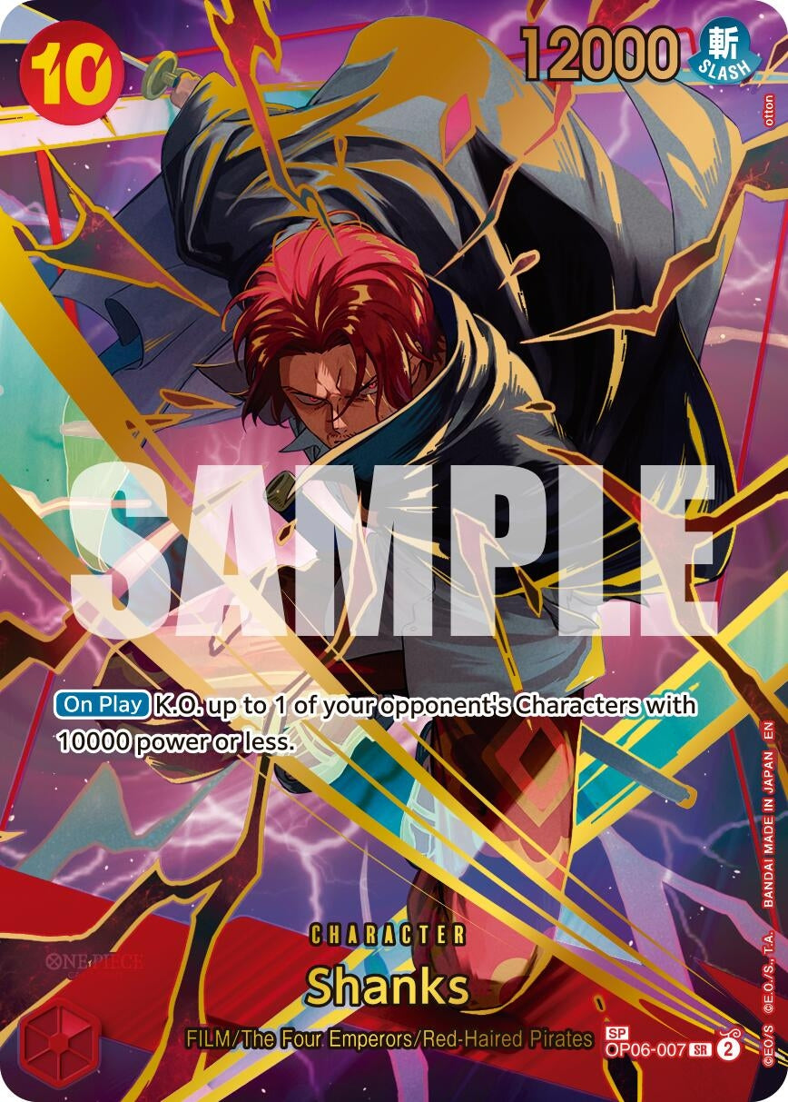 Shanks (Alternate Art) (OP06-007)