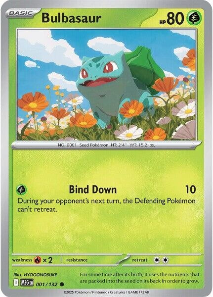 Image for Bulbasaur (001/132) - Pokemon