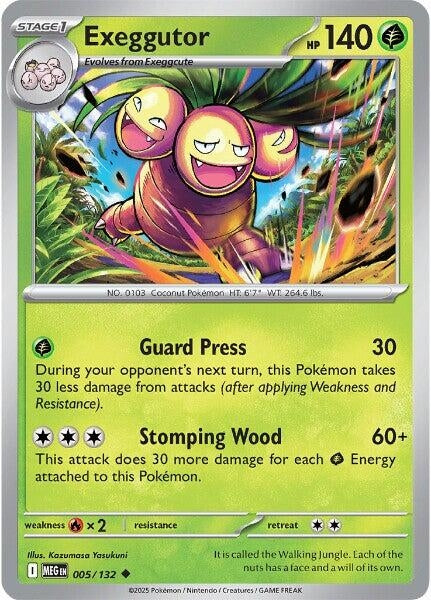 Image for Exeggutor (005/132) - Pokemon