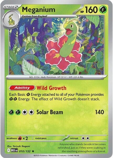 Image for Meganium (010/132) - Pokemon