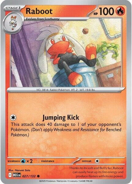 Image for Raboot (027/132) - Pokemon
