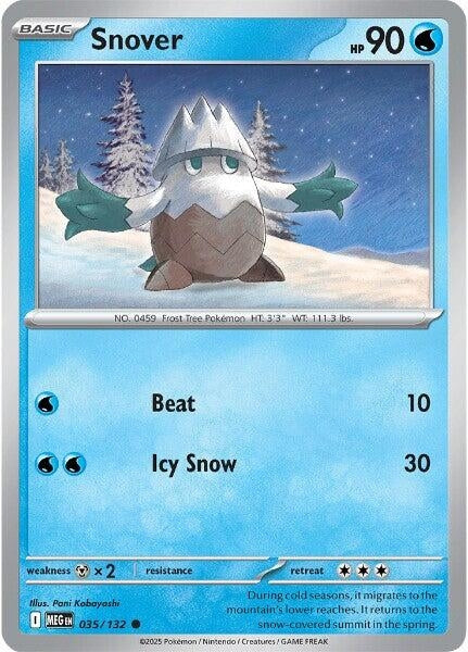 Image for Snover (035/132) - Pokemon