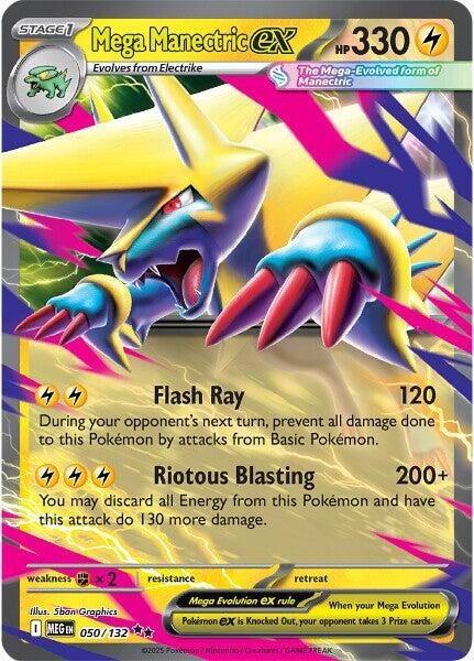 Image for Mega Manectric ex (050/132) - Pokemon