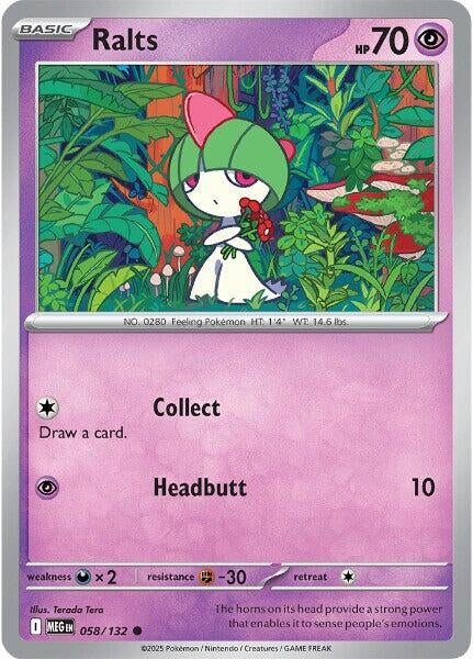 Image for Ralts (058/132) - Pokemon
