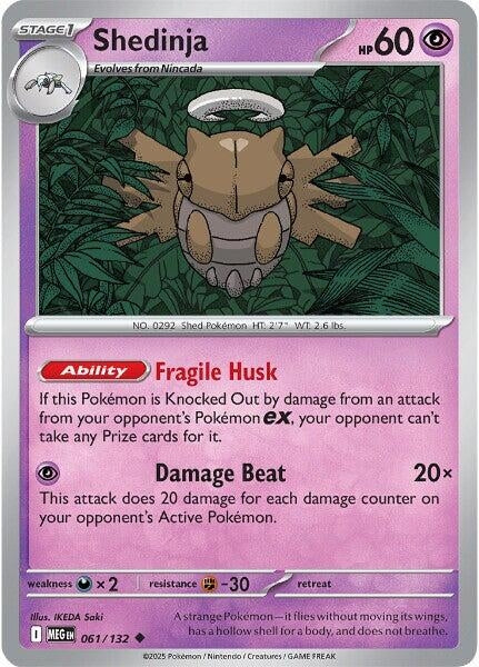 Image for Shedinja (061/132) - Pokemon