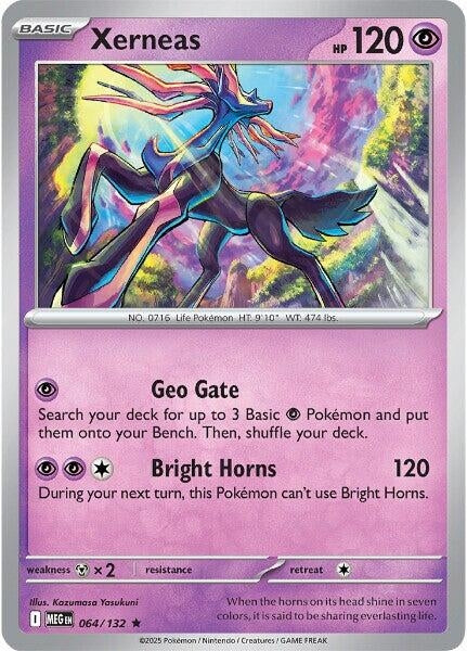 Image for Xerneas (064/132) - Pokemon